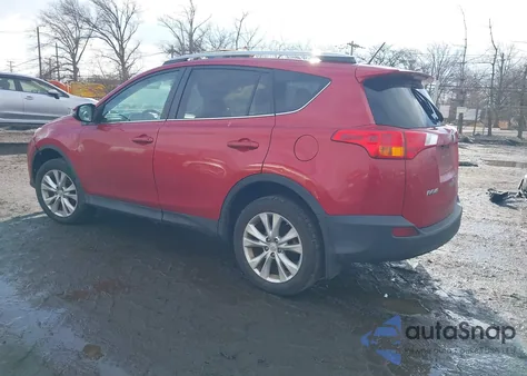 2014 Toyota Rav4 Limited z USA, uszkodzony, nr VIN 2T3DFREV7EW149243